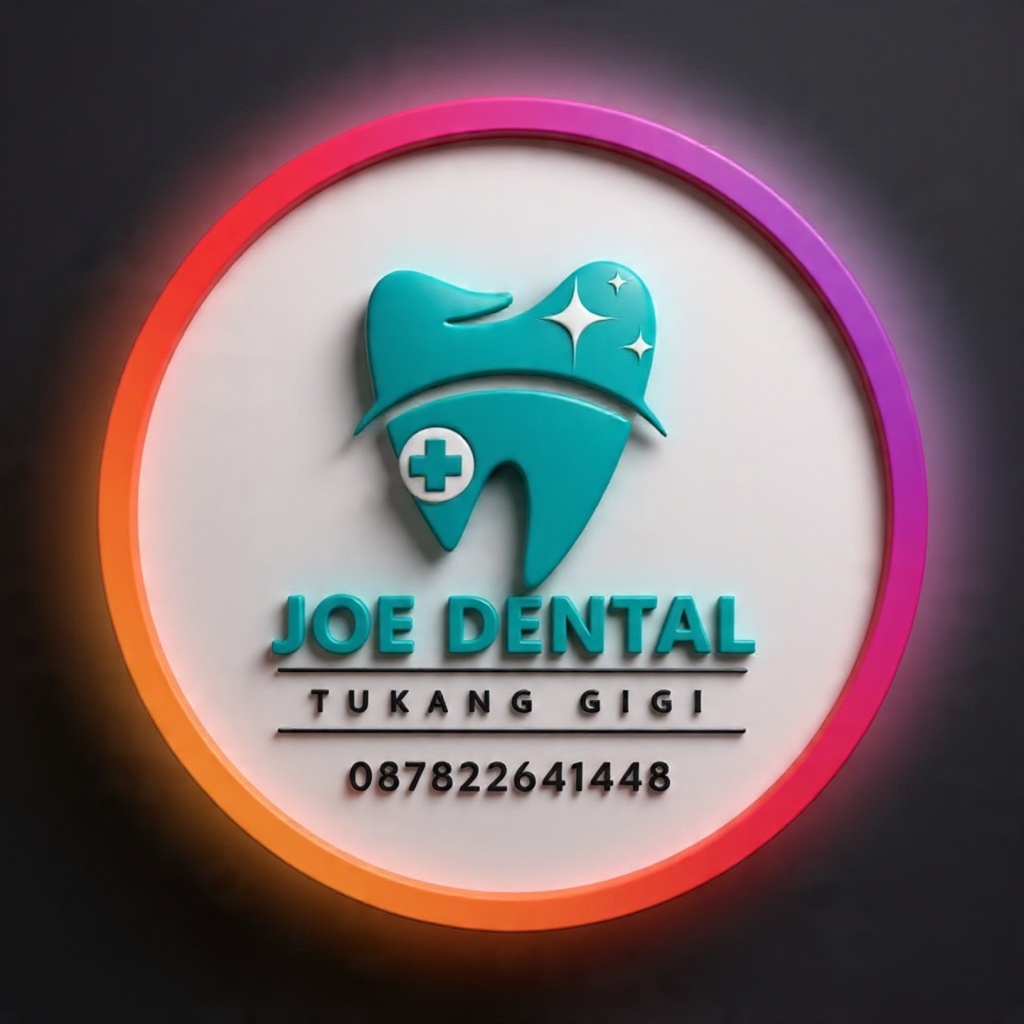Logo JOE DENTAL Tukang Gigi — Spesialis Gigi Palsu